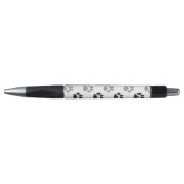 Patroon Cute Black and White Paw Prints Pen (Voorkant)