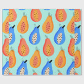  patroon. Cute citrus zomervrucht. Cadeaupapier (Vlak)