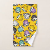 Patroon D20-apparaatset Bad Handdoek (Handdoek)
