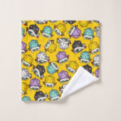 Patroon D20-apparaatset Bad Handdoek (Wasdoekje)