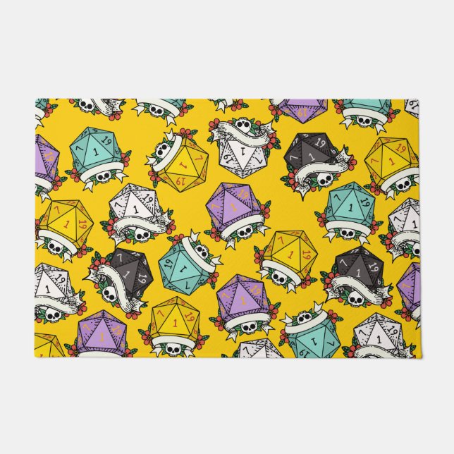 Patroon D20-apparaatset Deurmat (Voorkant)