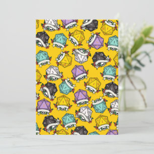 Patroon D20-apparaatset Feestdagenkaart