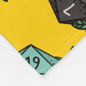 Patroon D20-apparaatset Fleece Deken (Hoek)