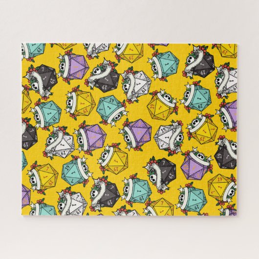 Patroon D20-apparaatset Legpuzzel (Horizontaal)