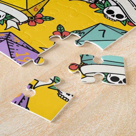 Patroon D20-apparaatset Legpuzzel (Zijkant)