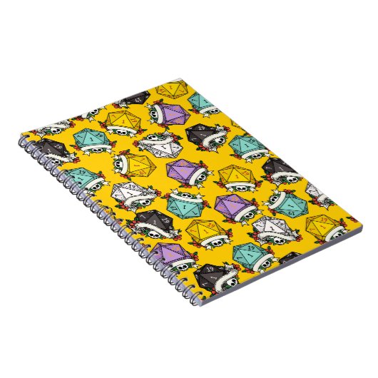 Patroon D20-apparaatset Notitieboek (Rechterzijde)