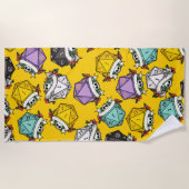 Patroon D20-apparaatset Strandlaken (Voorkant)