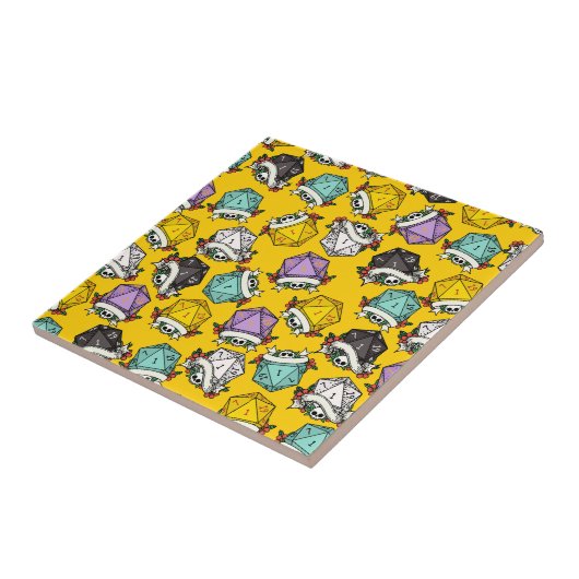 Patroon D20-apparaatset Tegeltje (Zijkant)