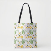  patroon Daisy-Daisy Tote Bag (Voorkant)