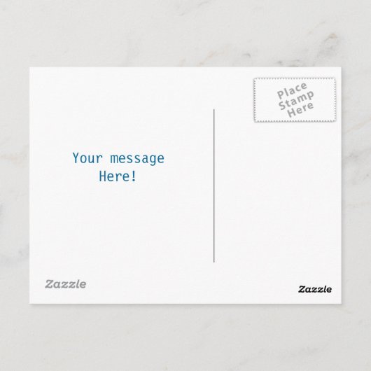 Patroon Dank u Briefkaarten (Achterkant)