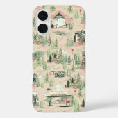 patroon Derry-locaties Case-Mate iPhone Case (Achterkant)
