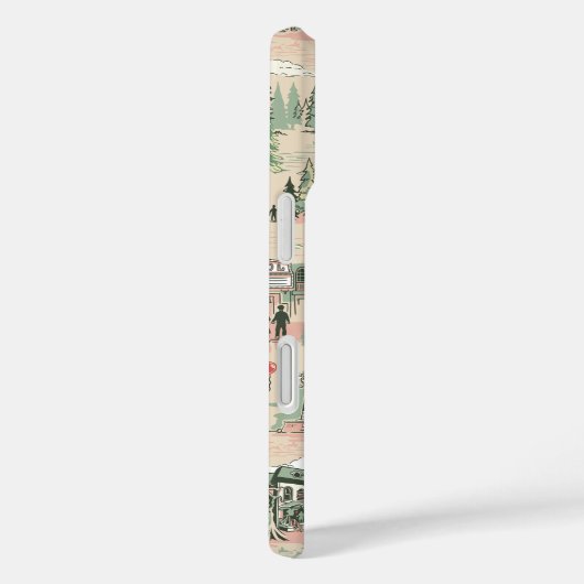 patroon Derry-locaties Case-Mate iPhone Case (Achterkant / Rechts)