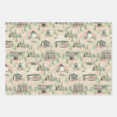 patroon Derry-locaties Inpakpapier Vel (Voorkant 2)