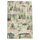 patroon Derry-locaties Medium Cadeauzakje (Voorkant)