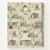 patroon Derry-locaties Notitieboek (Achterkant)