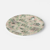 patroon Derry-locaties Papieren Bordje (Gekanteld)