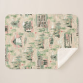 patroon Derry-locaties Sherpa Deken (Voorkant (horizontaal))