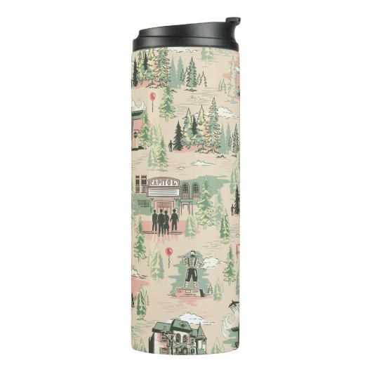 patroon Derry-locaties Thermosbeker (Gedraaid links)