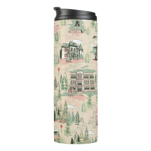 patroon Derry-locaties Thermosbeker (Geroteerd rechts)