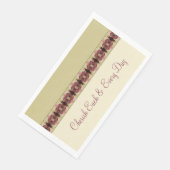 Patroon detail met Bourgogne Servet (Hoek)