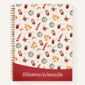 Patroon Dier Gezichten Notitieboek (Voorkant)