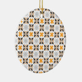 Patroon Dog Argenta Keramisch Ornament (Rechts)