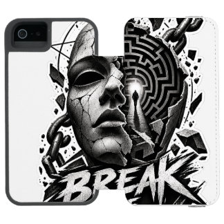Patroon doorbreken Rand monochroom grafische porte