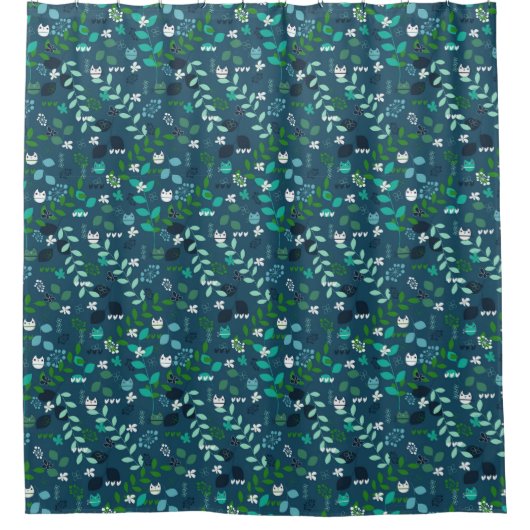 patroon douchegordijn (Voorkant)