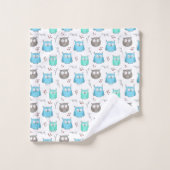 Patroon eigenaar en filiaal bad handdoek (Wasdoekje)