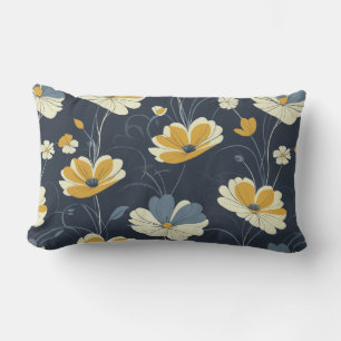 patroon, elegant floraal ontwerp buitenkussen