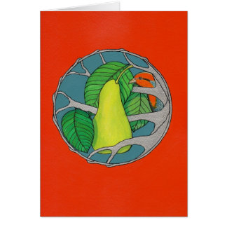 Patroon en perenboom