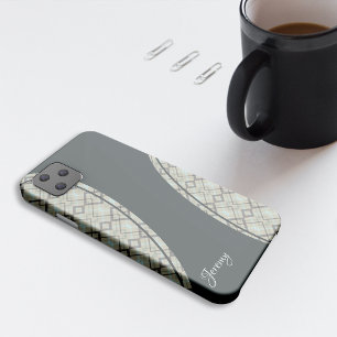 Patroon Fabric Plaid iPhone Case