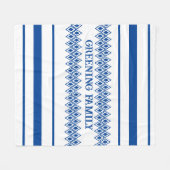 Patroon familie vervagen traditionele deken (Voorkant (Horizontaal))