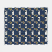 Patroon FIU Panthers Fleece Deken (Voorkant (Horizontaal))