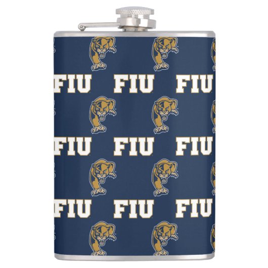 Patroon FIU Panthers Heupfles (Voorkant)