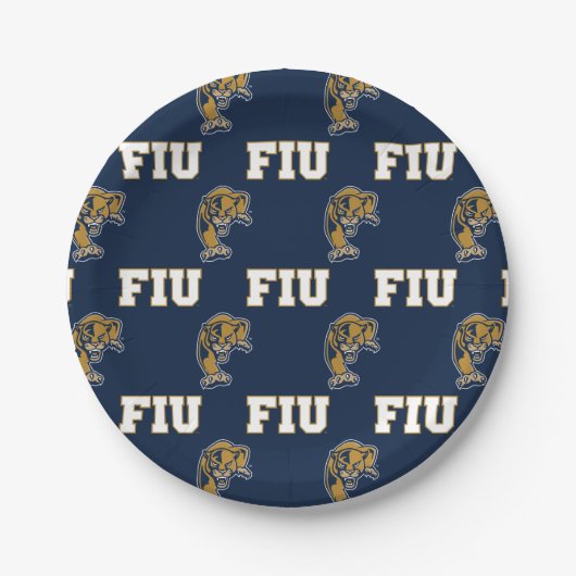 Patroon FIU Panthers Papieren Bordje (Voorkant)