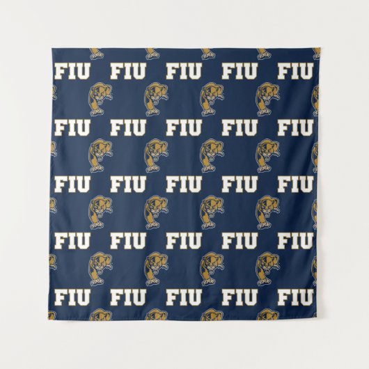 Patroon FIU Panthers Wandkleed (Voorkant)