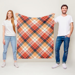 Patroon Fleece Deken