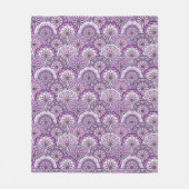  patroon fleece deken (Voorkant)