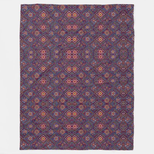 Patroon fleece deken (Voorkant)