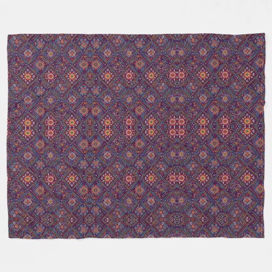 Patroon fleece deken (Voorkant (Horizontaal))