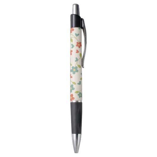 Patroon Floral Pen (Achterkant (Verticaal))