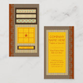 patroon frequente koperskaart klantenkaartje (Voorkant / Achterkant)