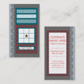 patroon frequente koperskaart klantenkaartje (Voorkant / Achterkant)