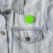 Patroon: Gele achtergrond met groene cirkels Ronde Button 3,2 Cm (In situ)