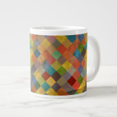 patroon. Geometrisch. Grote Koffiekop (Voorkant rechts)