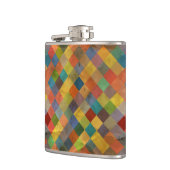 patroon. Geometrisch. Heupfles (Links)