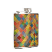 patroon. Geometrisch. Heupfles (Rechts)