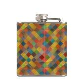  patroon. Geometrisch. Heupfles (Achterkant)