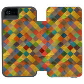 patroon. Geometrisch. Incipio iPhone Portemonnee Hoesje (Agenda Open)